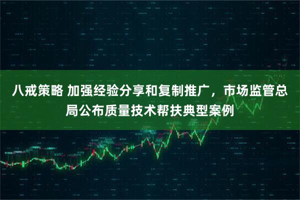 八戒策略 加强经验分享和复制推广，市场监管总局公布质量技术帮扶典型案例